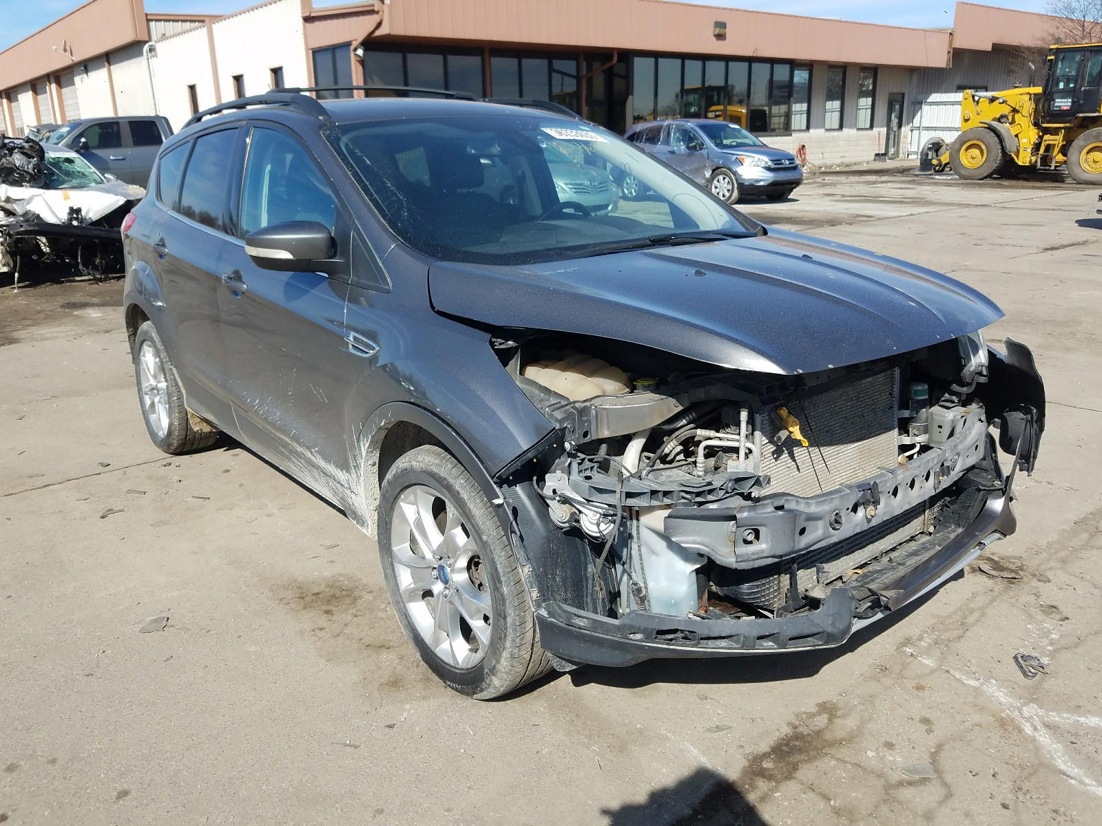 FORD ESCAPE SEL 2013 with VIN 1FMCU9H91DUB87980 - Photo from auction