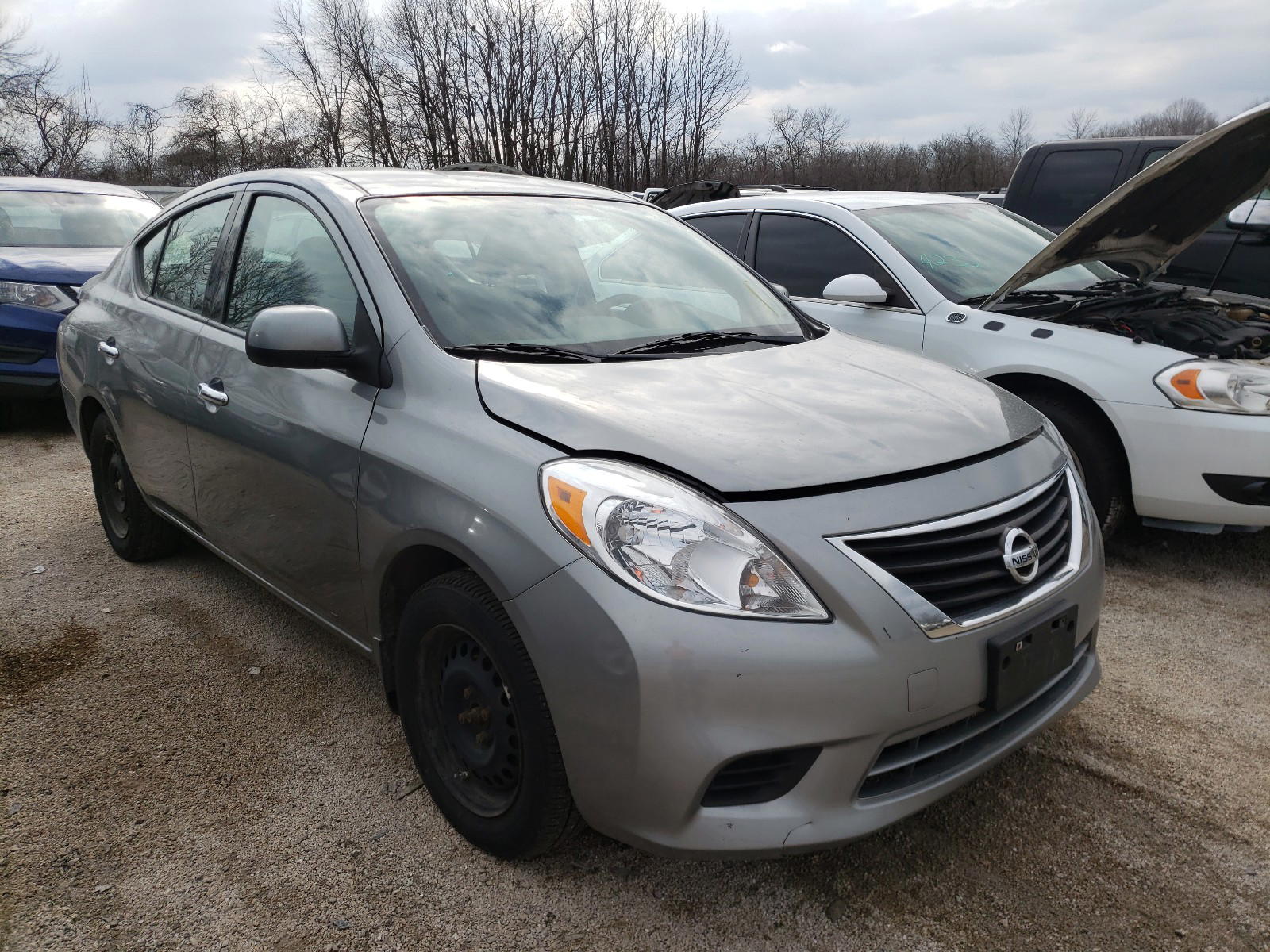 NISSAN VERSA SV 2014 with VIN 3N1CN7AP1EL831748 - Photo from auction