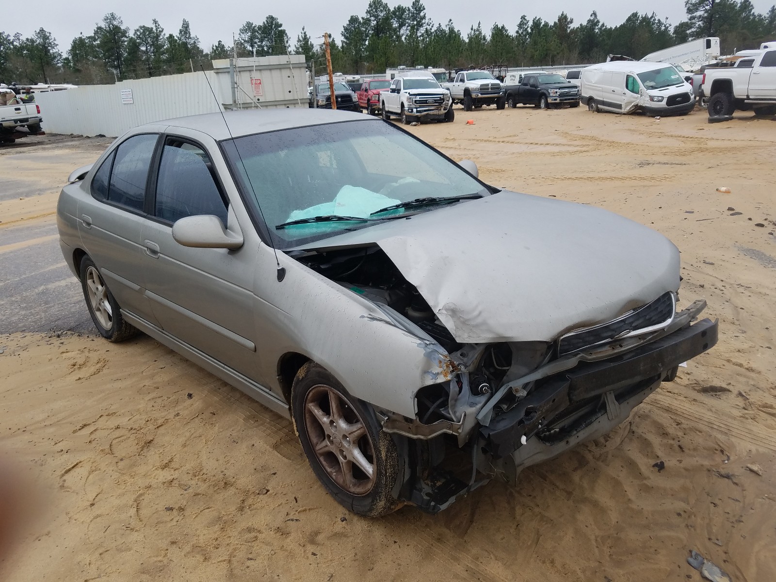 NISSAN SENTRA SE 2001 with VIN 3N1BB51D51L113936 - Photo from auction