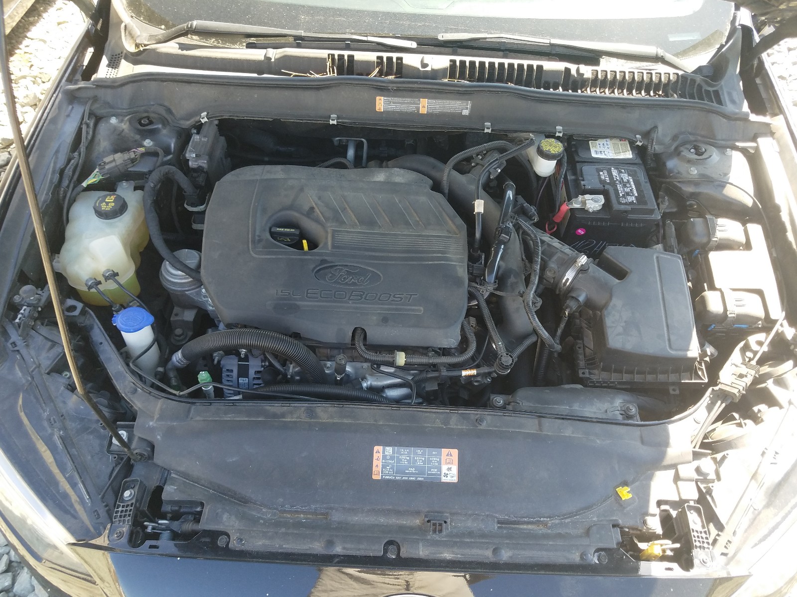 Photo 7 from auction – 2018 FORD FUSION SE with VIN 3FA6P0HD1JR134374