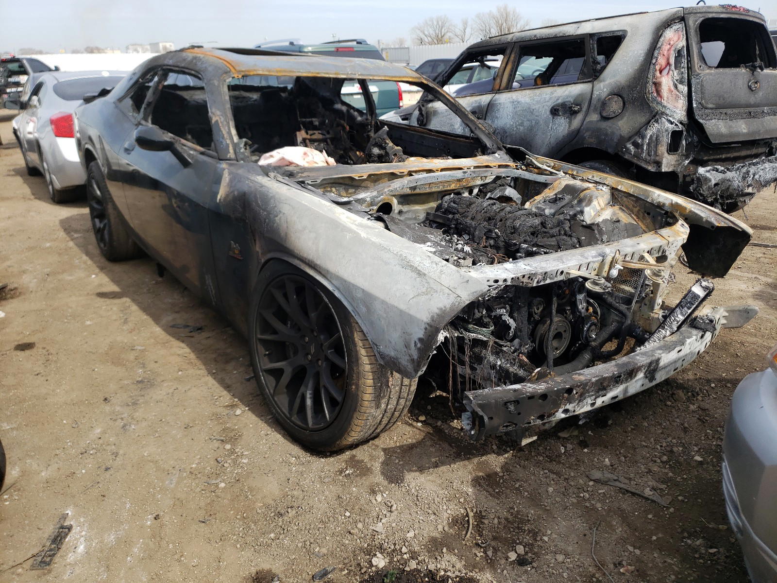 DODGE CHALLENGER 2018 with VIN 2C3CDZFJXJH316058 - Photo from auction