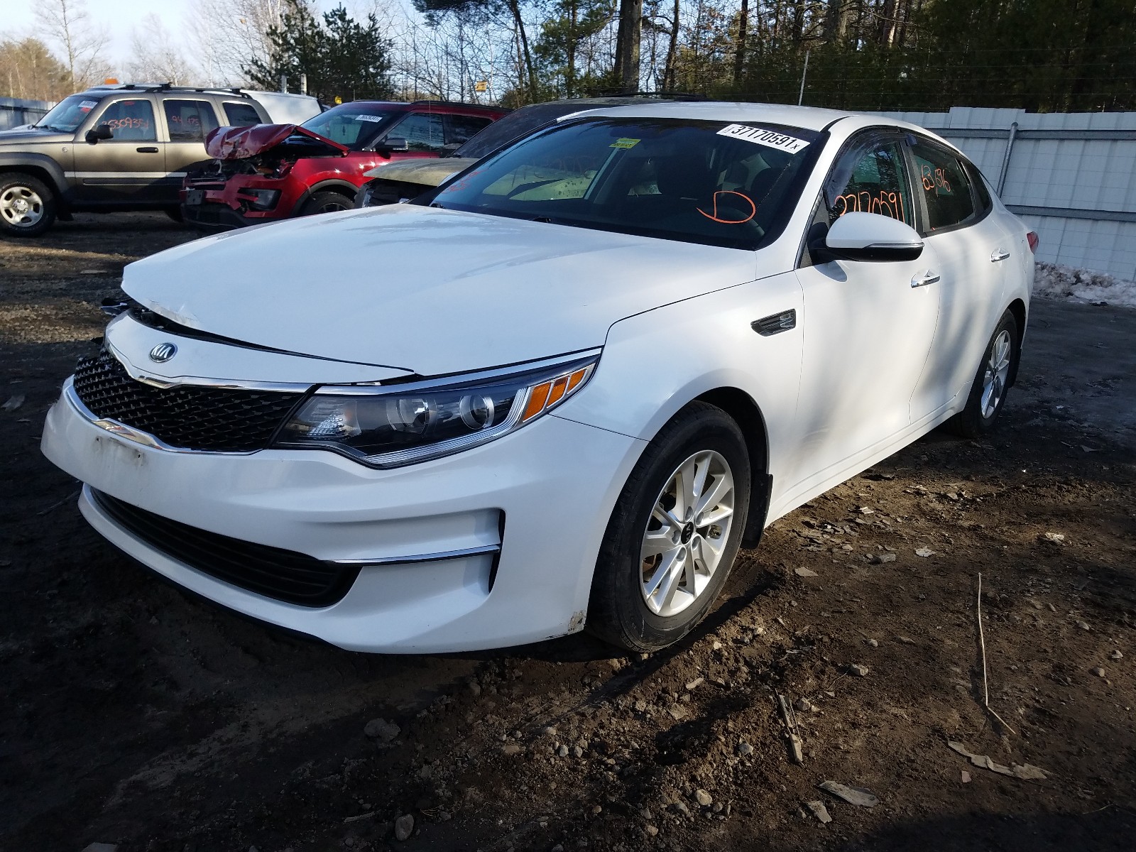 Photo 2 from auction – 2016 KIA OPTIMA LX with VIN KNAGT4L3XG5070716