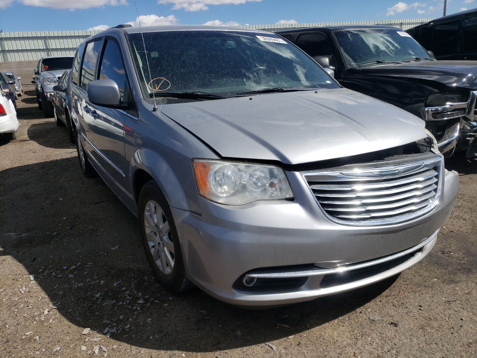 CHRYSLER TOWN & COU 2014 with VIN 2C4RC1BG7ER221347 - Photo from auction