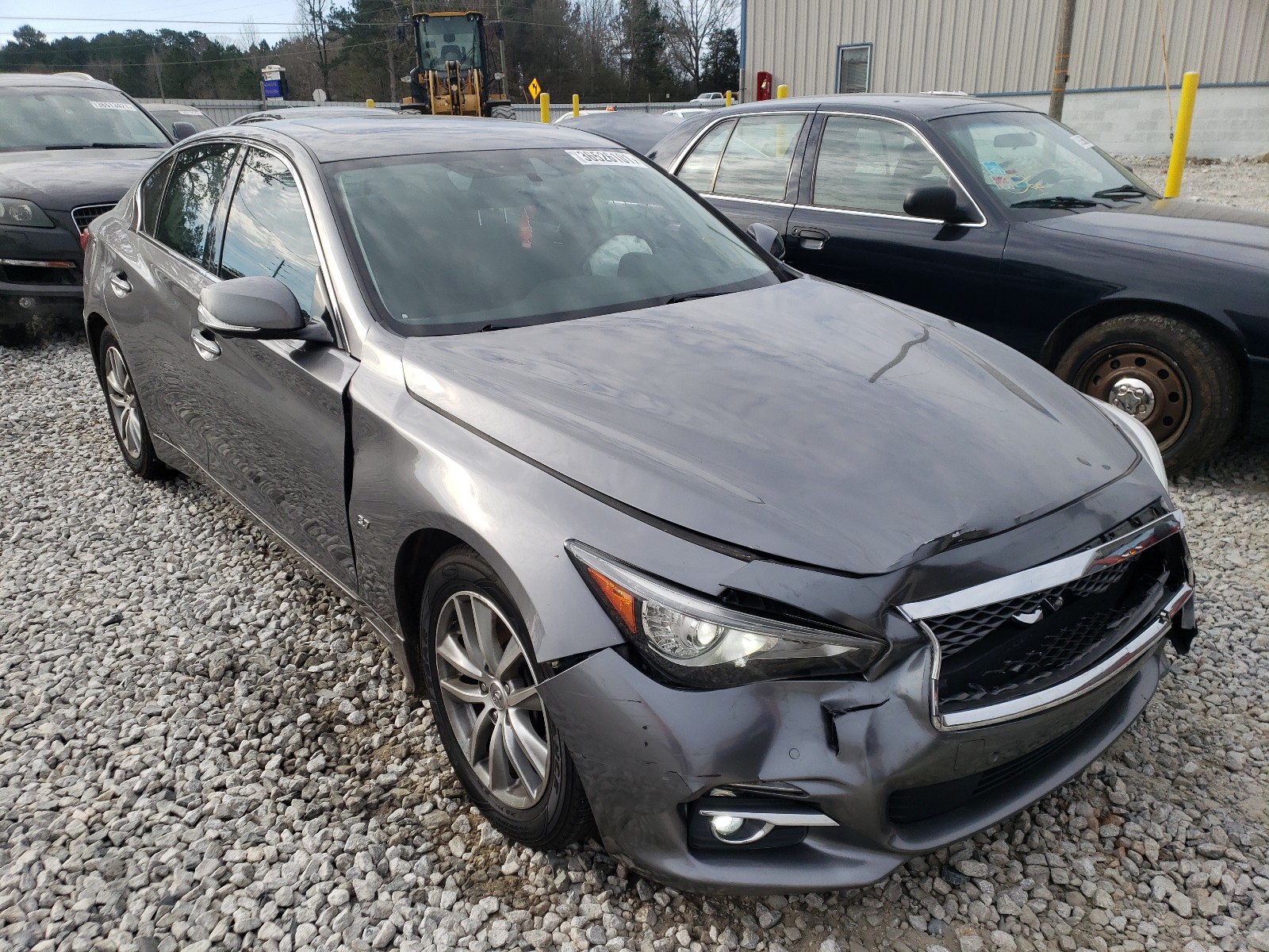 INFINITI Q50 BASE 2015 with VIN JN1BV7AR5FM408837 - Photo from auction