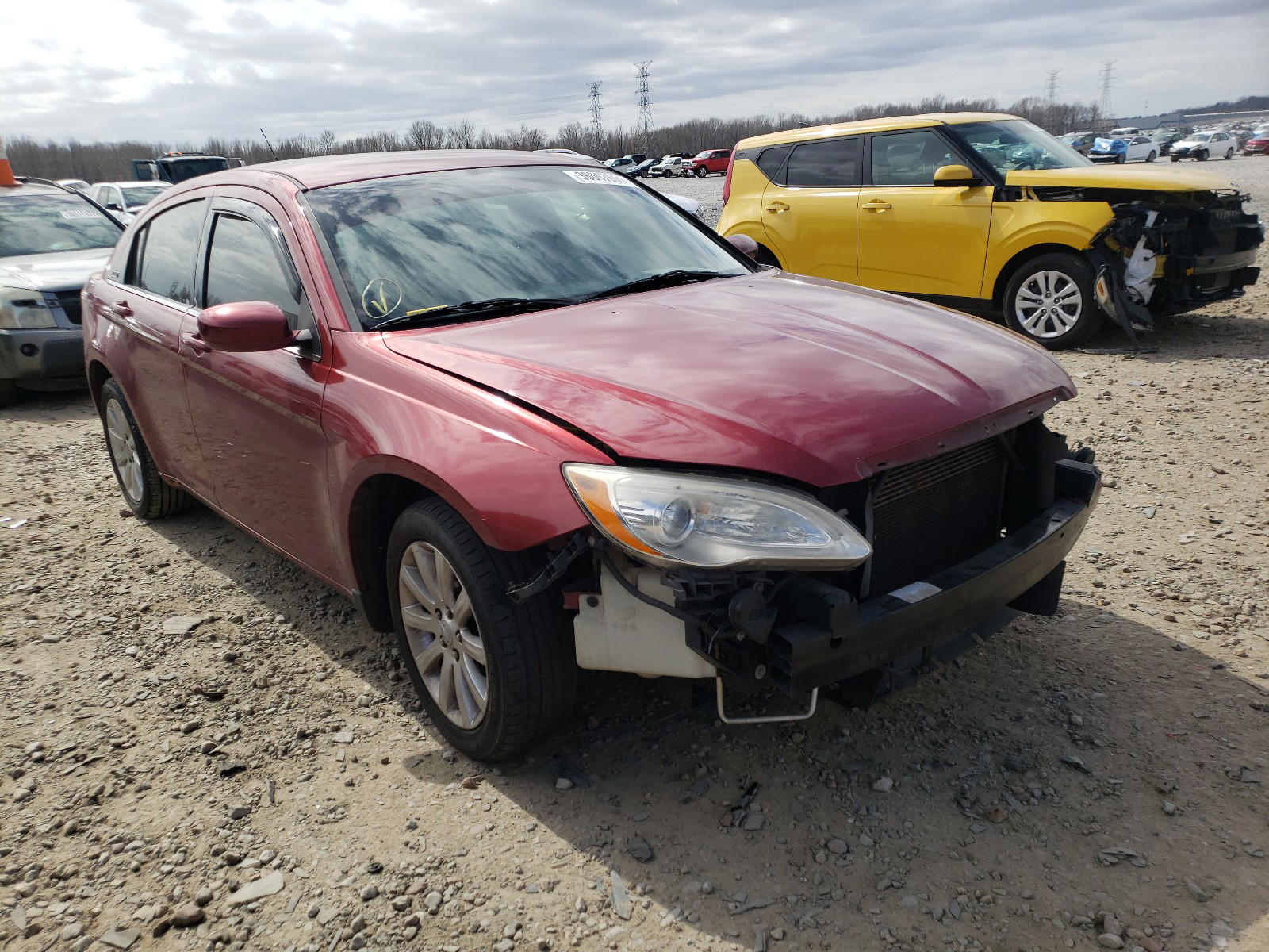 CHRYSLER 200 TOURIN 2011 with VIN 1C3BC1FB2BN504610 - Photo from auction