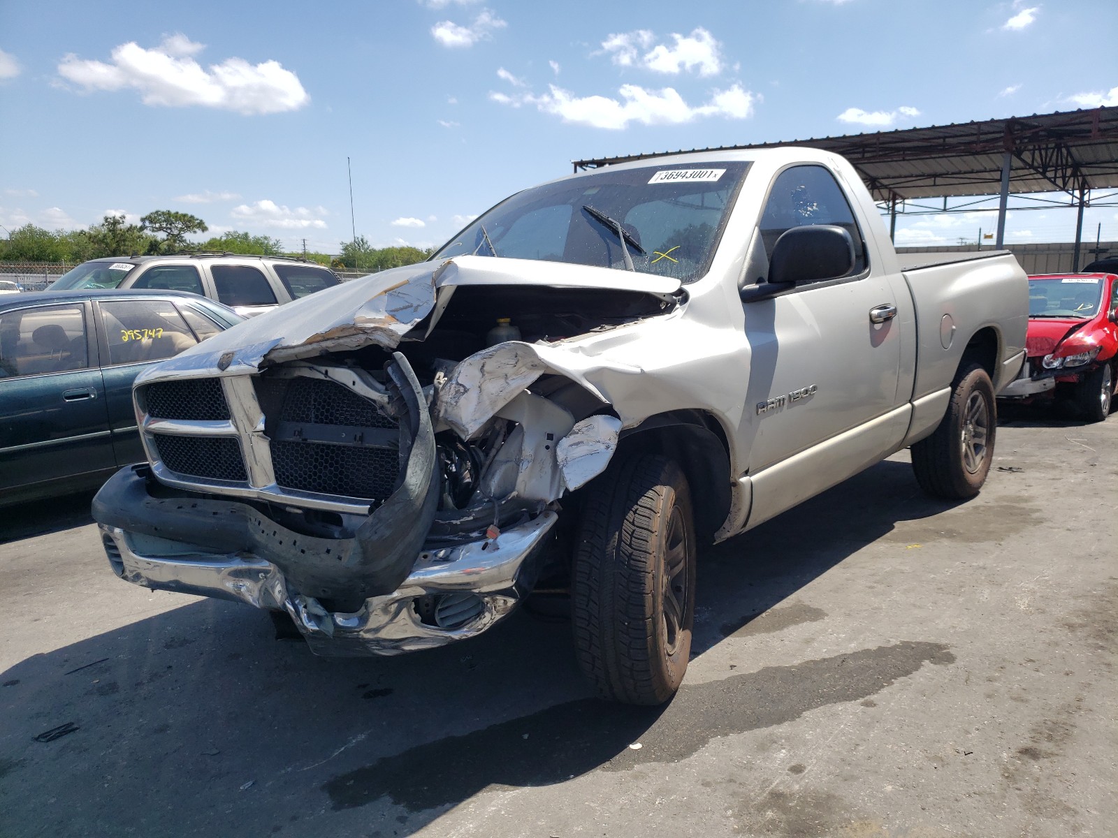 Photo 2 from auction – 2003 DODGE RAM 1500 S with VIN 1D7HA16K73J507027