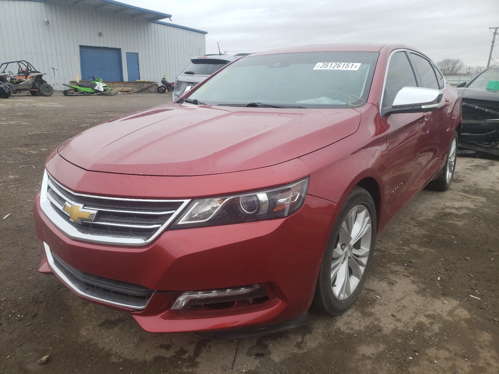 Photo 2 from auction – 2014 CHEVROLET IMPALA LT with VIN 2G1125S38E9154304