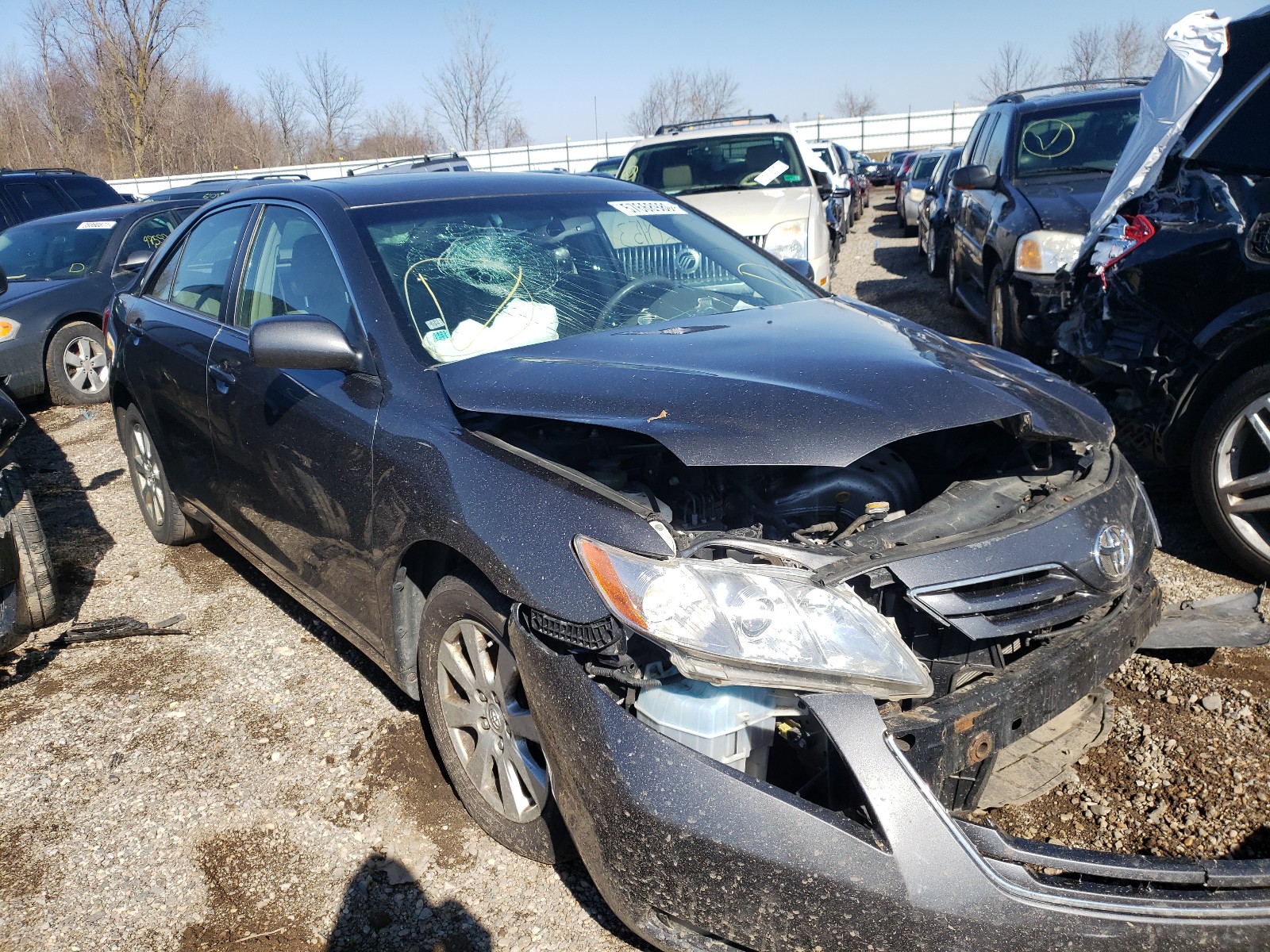 TOYOTA CAMRY CE 2007 with VIN JTNBE46K673069354 - Photo from auction