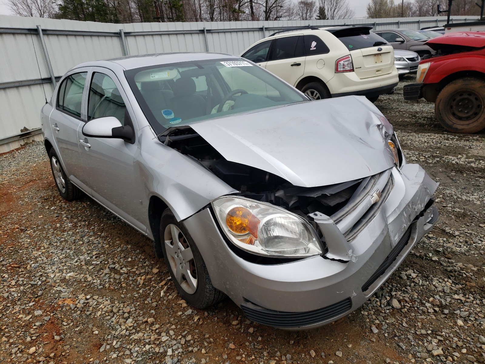 CHEVROLET COBALT LT 2007 with VIN 1G1AL55F777268883 - Photo from auction