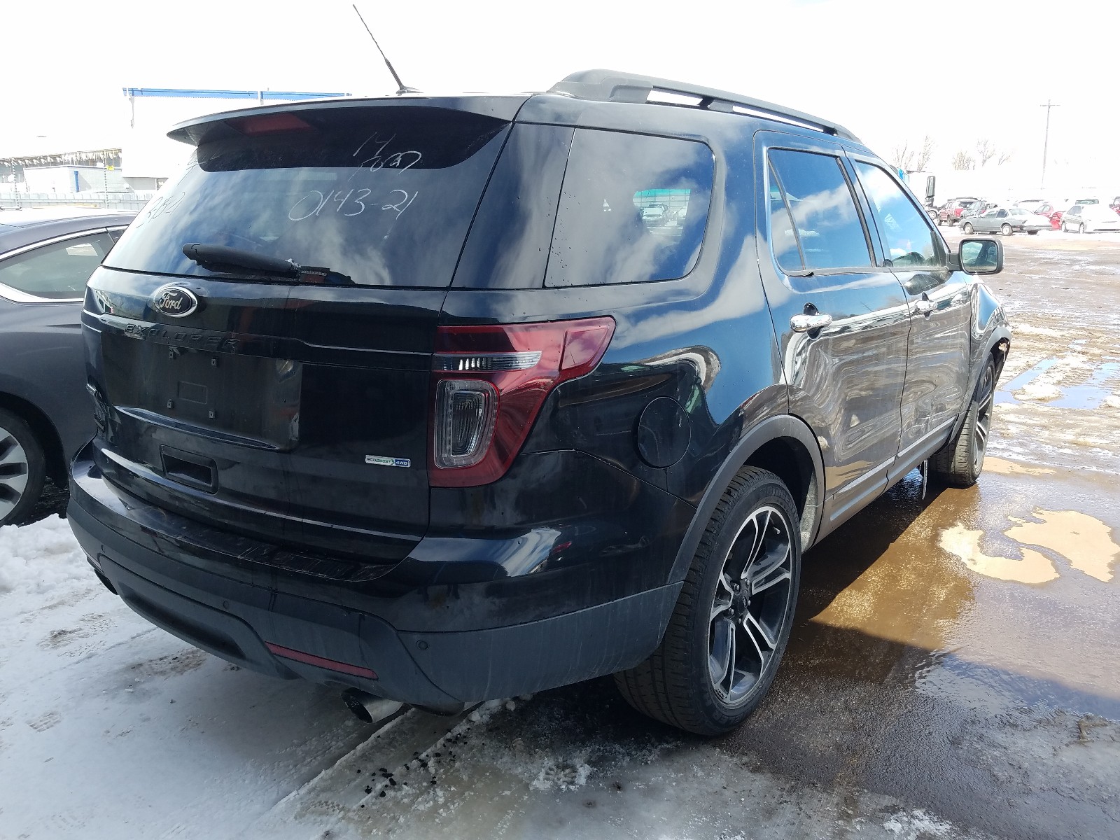 Photo 4 from auction – 2014 FORD EXPLORER S with VIN 1FM5K8GT4EGA59268