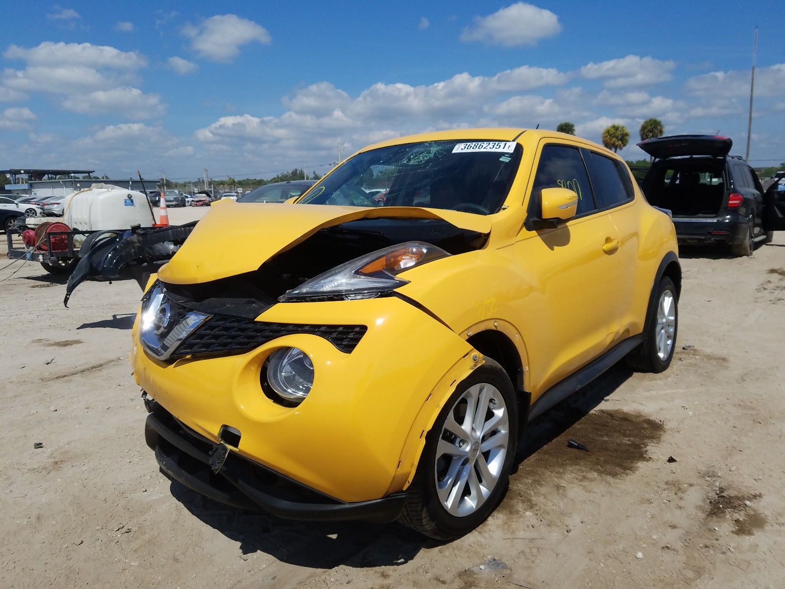 Photo 2 from auction – 2016 NISSAN JUKE S with VIN JN8AF5MR7GT602254