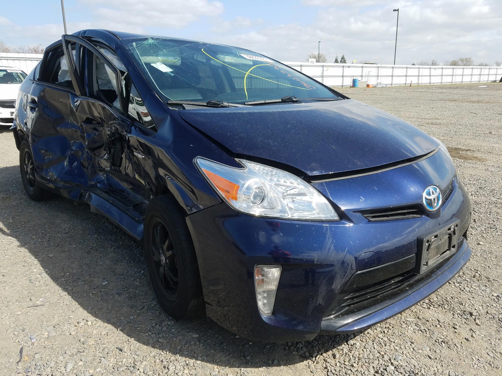 TOYOTA PRIUS 2013 with VIN JTDKN3DU8D1627652 - Photo from auction