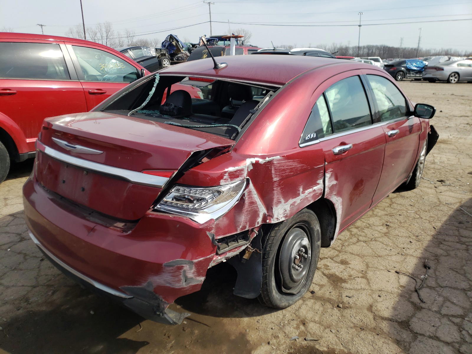 Photo 4 from auction – 2012 CHRYSLER 200 LIMITE with VIN 1C3CCBCB2CN162284