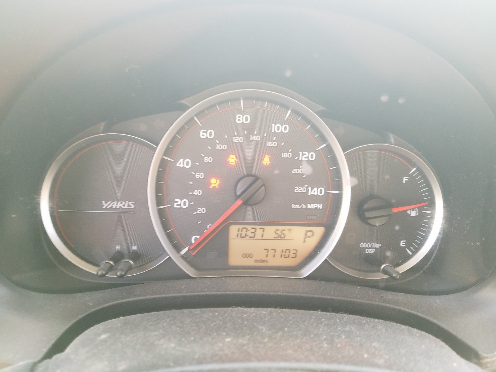 Photo 8 from auction – 2012 TOYOTA YARIS with VIN JTDKTUD3XCD507299