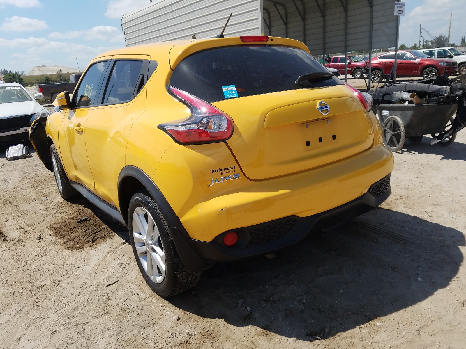 Photo 3 from auction – 2016 NISSAN JUKE S with VIN JN8AF5MR7GT602254