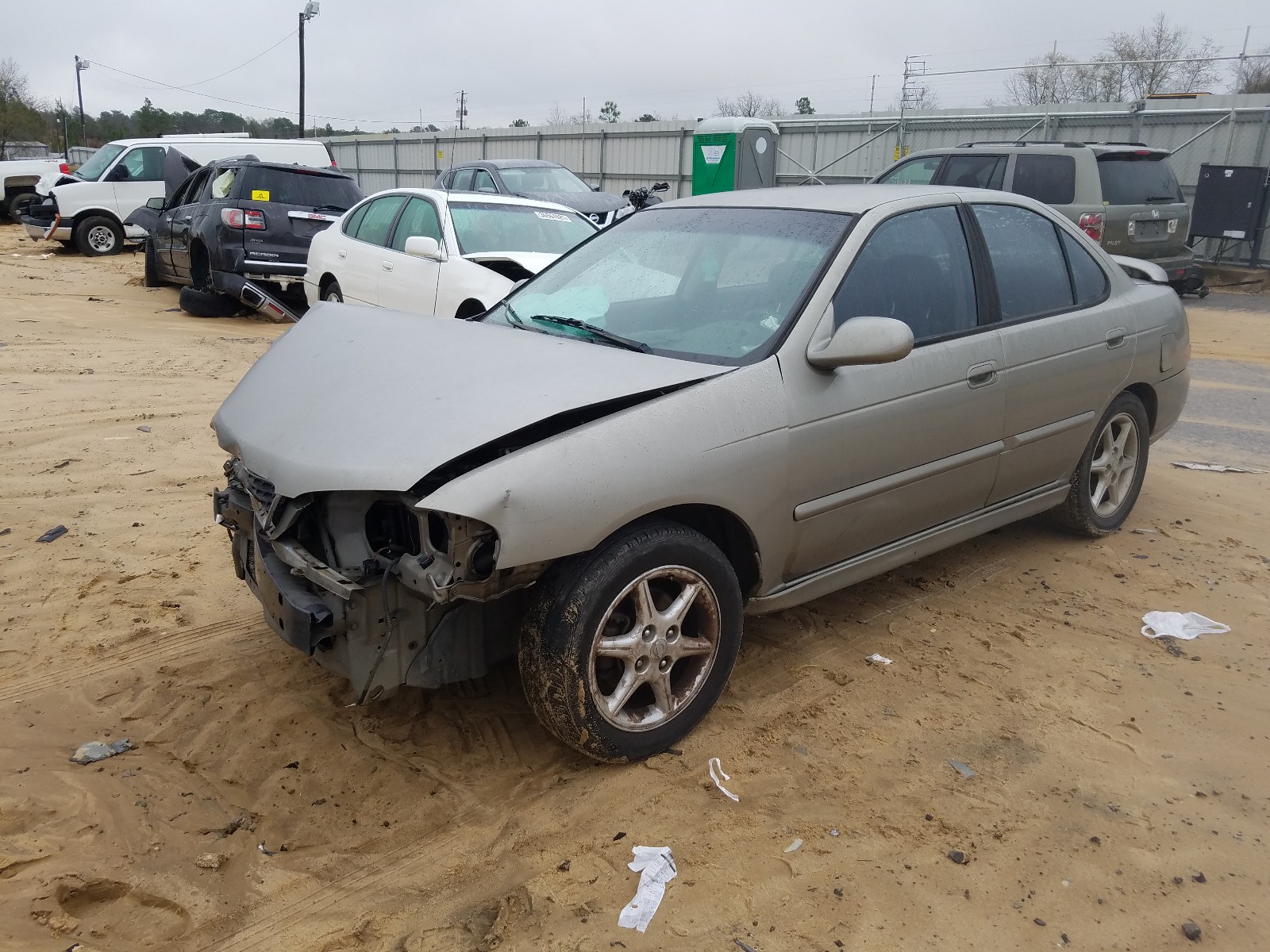 Photo 2 from auction – 2001 NISSAN SENTRA SE with VIN 3N1BB51D51L113936
