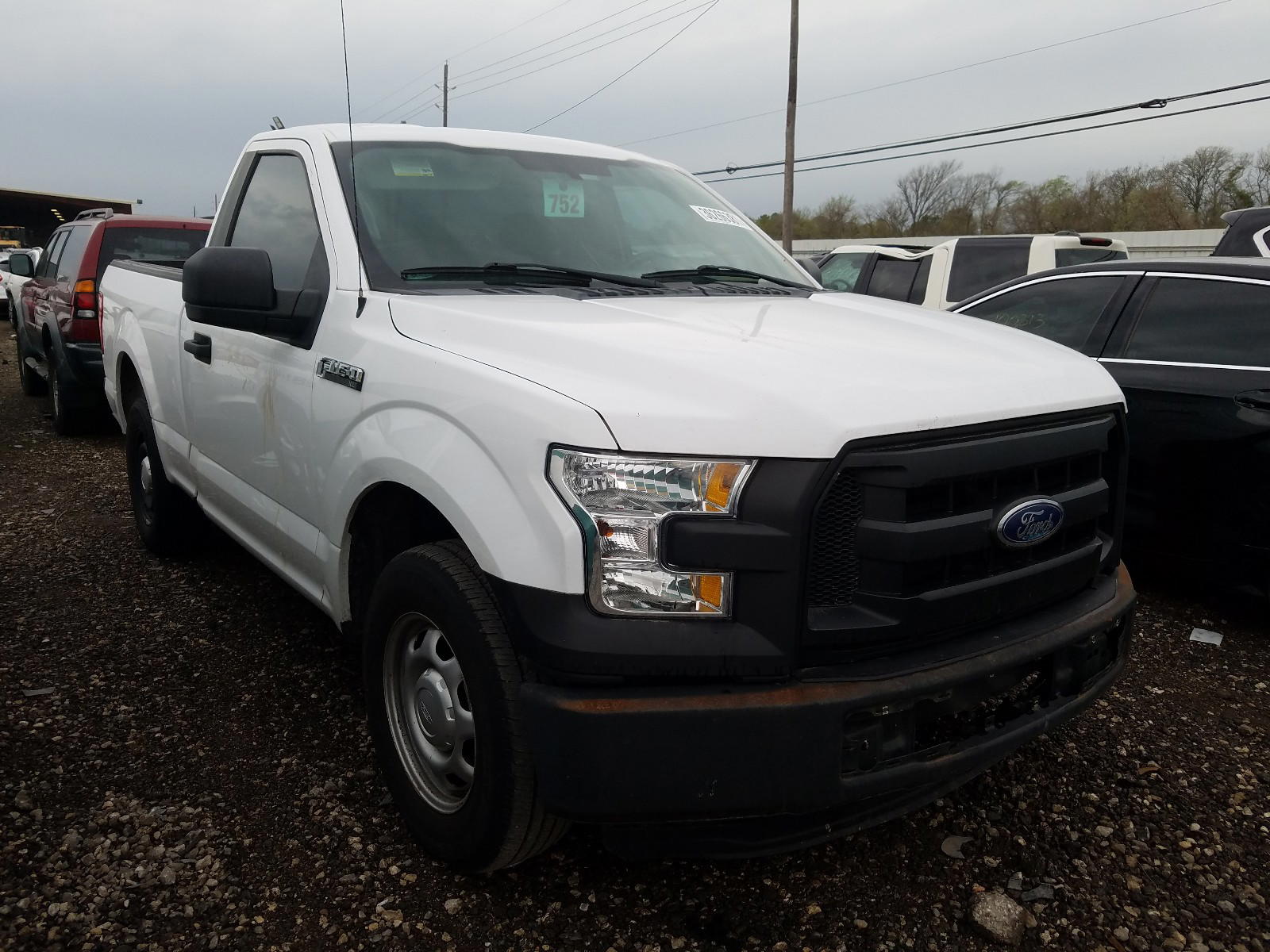 FORD F150 2016 with VIN 1FTMF1C87GKE43669 - Photo from auction