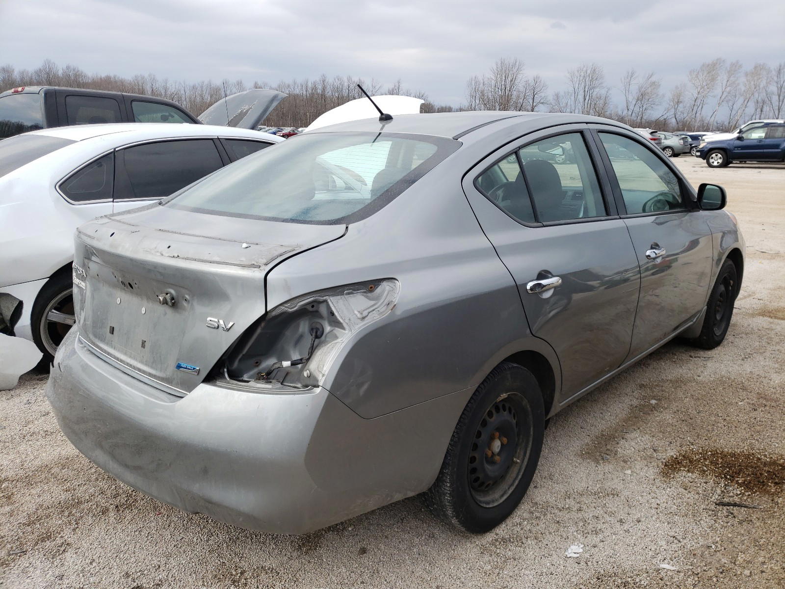Photo 4 from auction – 2014 NISSAN VERSA SV with VIN 3N1CN7AP1EL831748