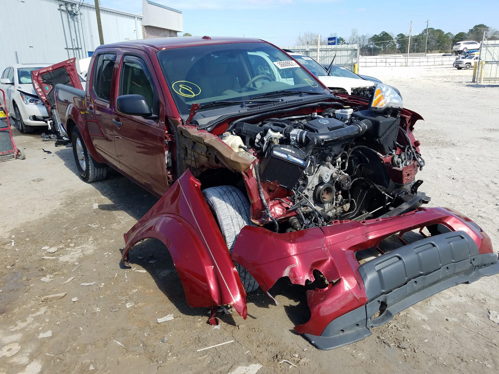 NISSAN FRONTIER S 2013 with VIN 1N6AD0EV0DN711894 - Photo from auction