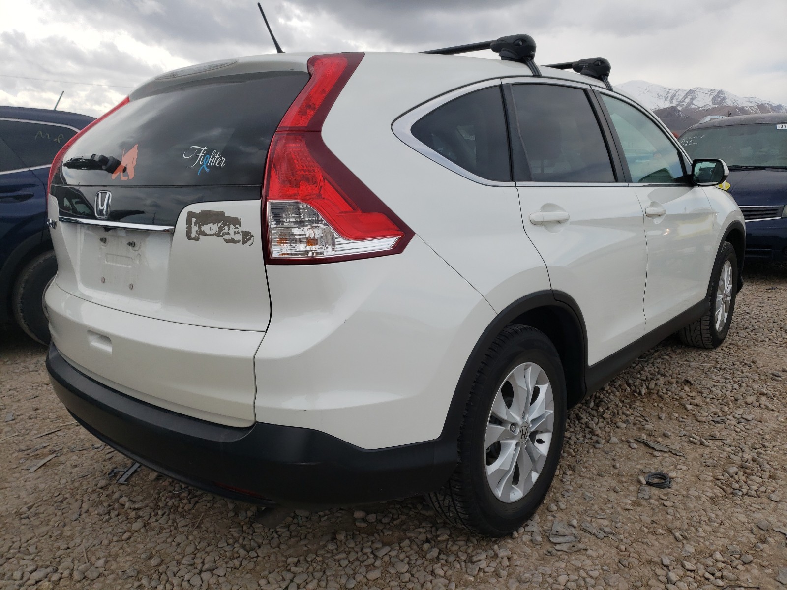 Photo 4 from auction – 2014 HONDA CR-V EX with VIN 5J6RM3H54EL040434