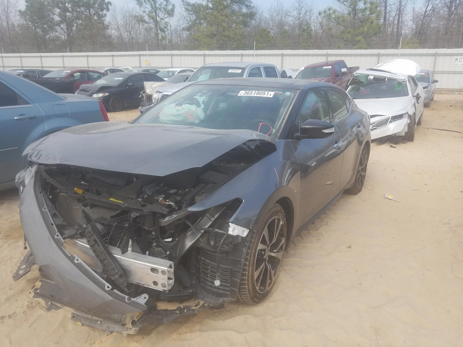 Photo 2 from auction – 2018 NISSAN MAXIMA with VIN 1N4AA6AP3JC391697