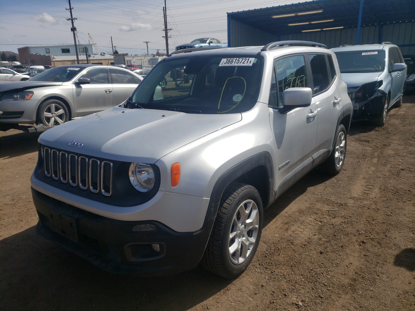 Photo 12 from auction – 2015 JEEP RENEGADE L with VIN ZACCJBBT2FPB30541