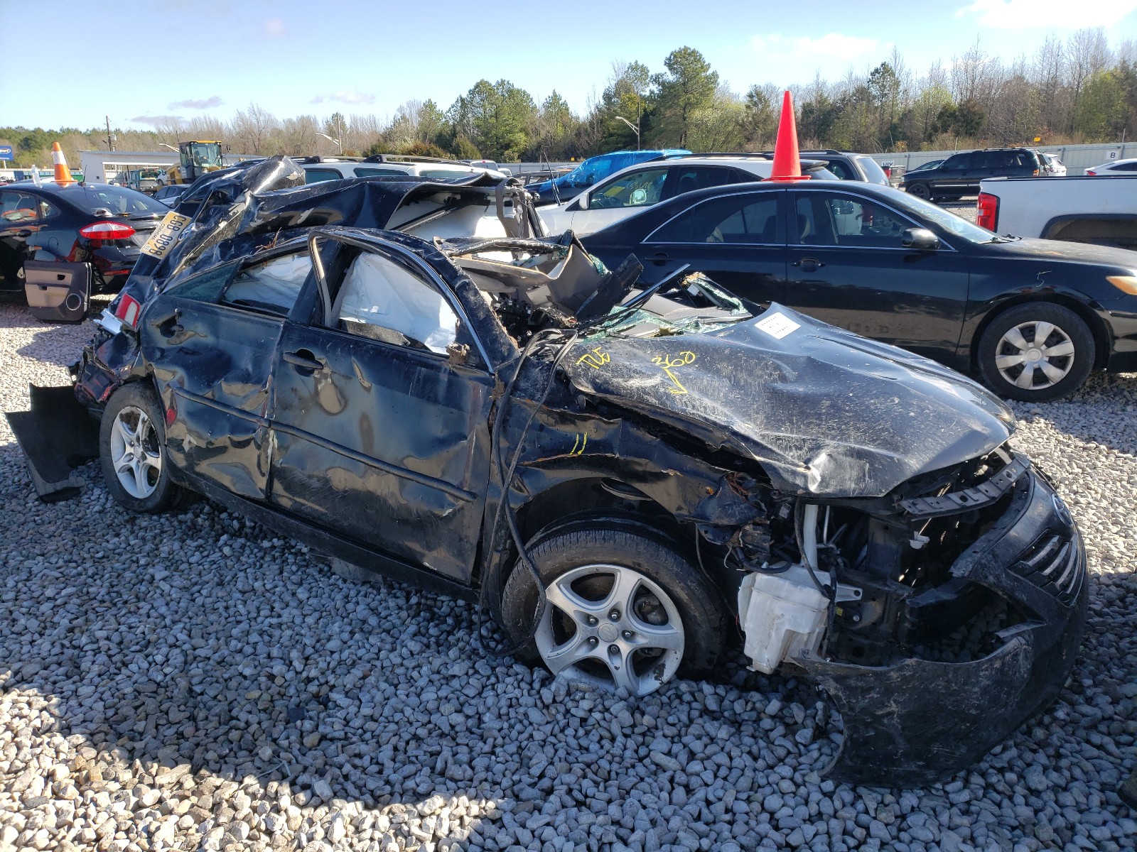 TOYOTA CAMRY BASE 2009 with VIN 4T1BE46K89U376618 - Photo from auction