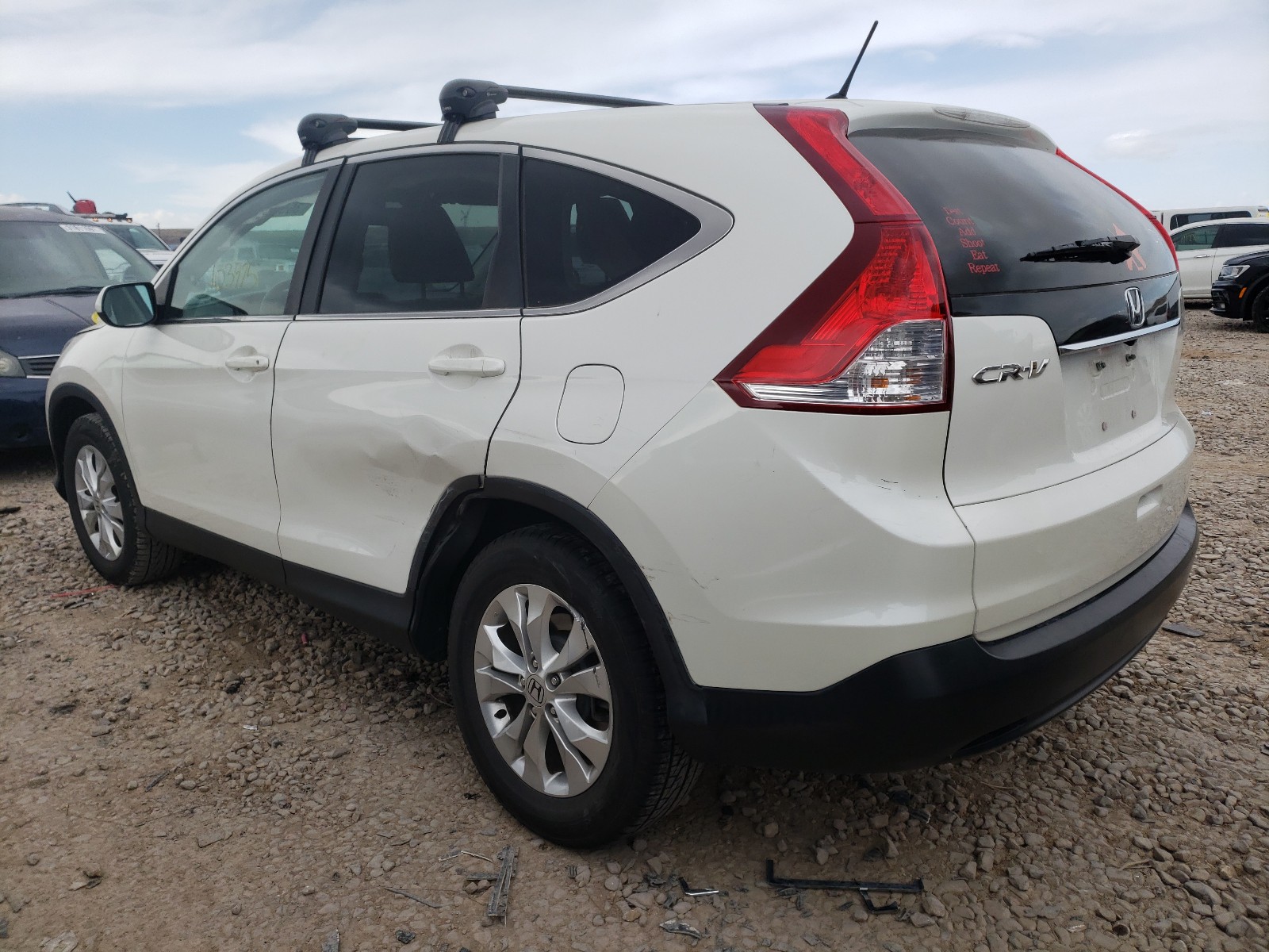 Photo 3 from auction – 2014 HONDA CR-V EX with VIN 5J6RM3H54EL040434