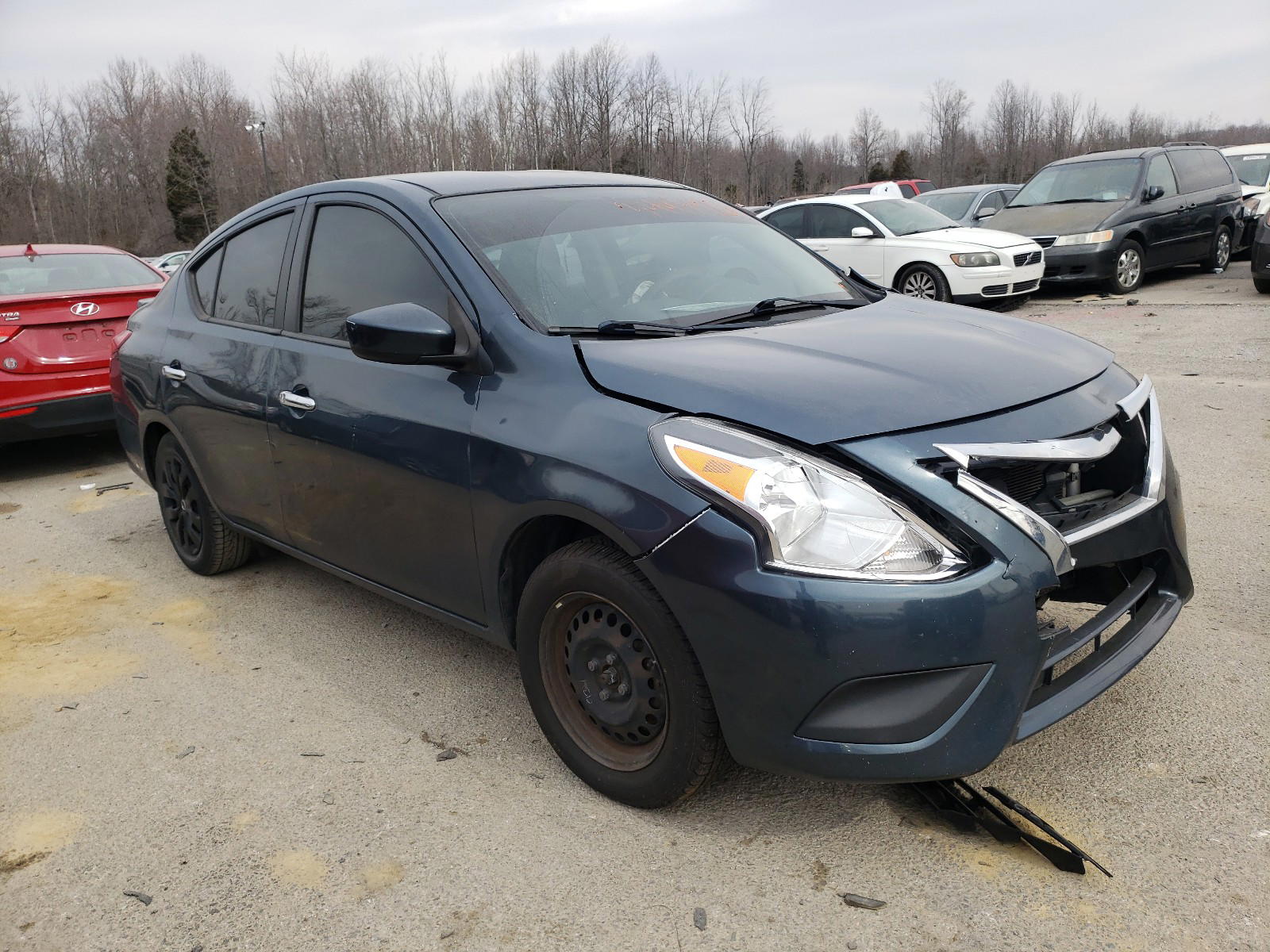 NISSAN VERSA S 2016 with VIN 3N1CN7AP1GL804276 - Photo from auction
