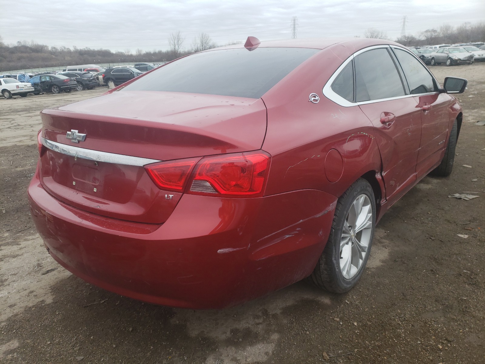 Photo 4 from auction – 2014 CHEVROLET IMPALA LT with VIN 2G1125S38E9154304