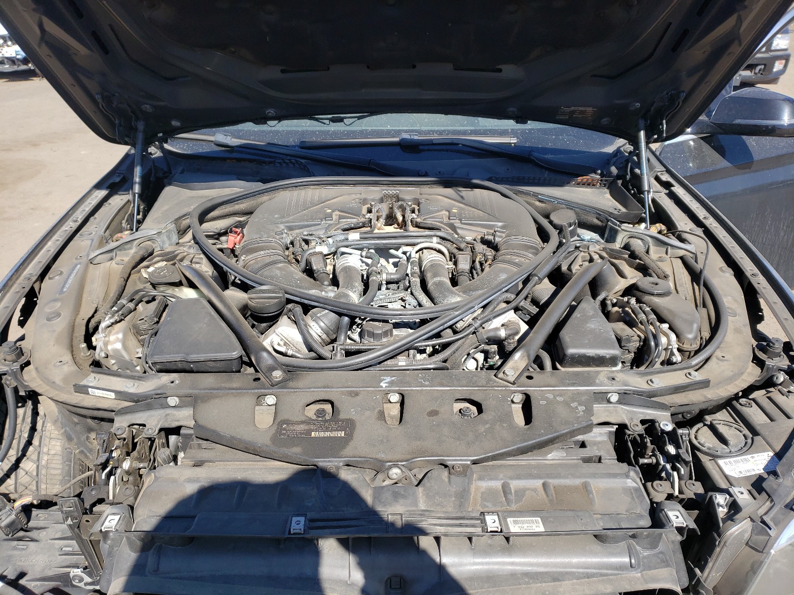 Photo 7 from auction – 2014 BMW 550 XI with VIN WBAKP9C56ED692052