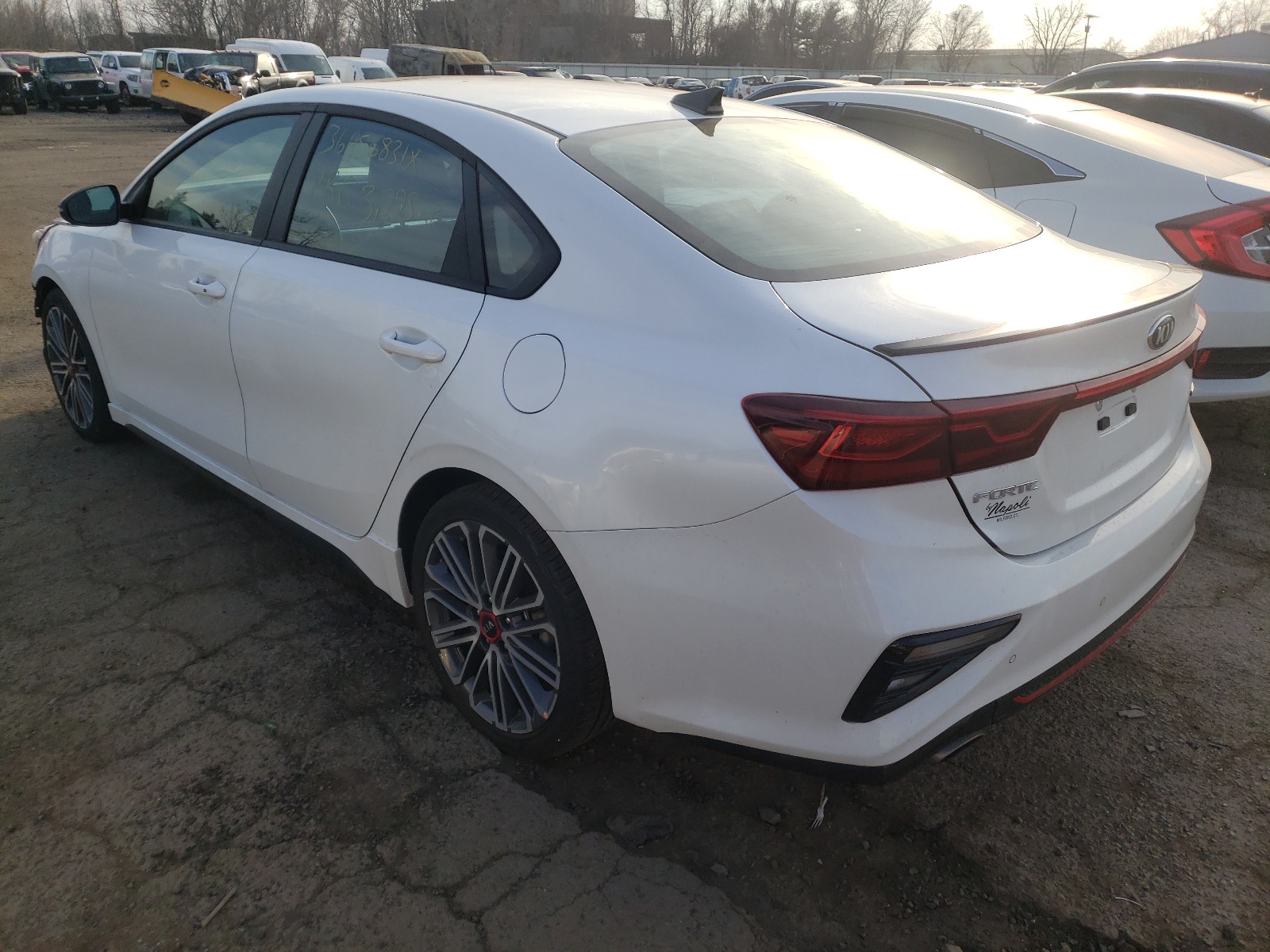 Photo 3 from auction – 2021 KIA FORTE GT with VIN 3KPF44AC3ME293744