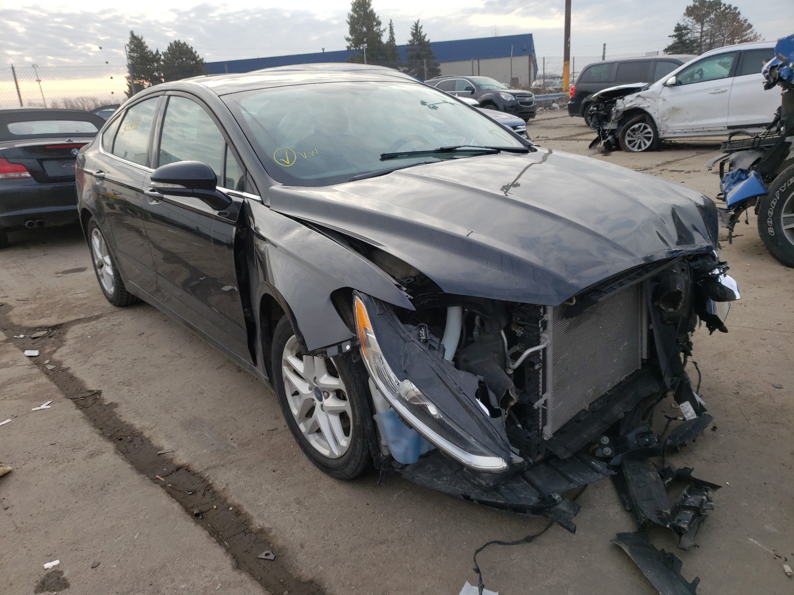 FORD FUSION SE 2016 with VIN 3FA6P0H79GR326922 - Photo from auction