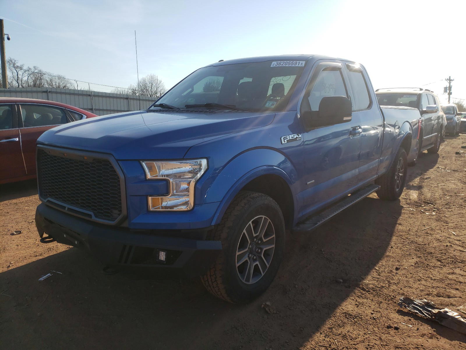 Photo 2 from auction – 2015 FORD F150 SUPER with VIN 1FTEX1EP9FFA95080