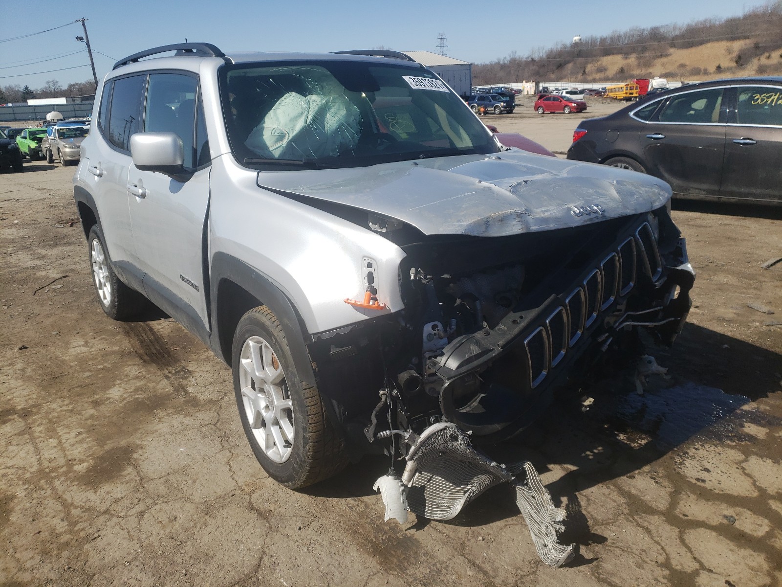 Photo 1 from auction – 2019 JEEP RENEGADE L with VIN ZACNJBBB3KPK04539