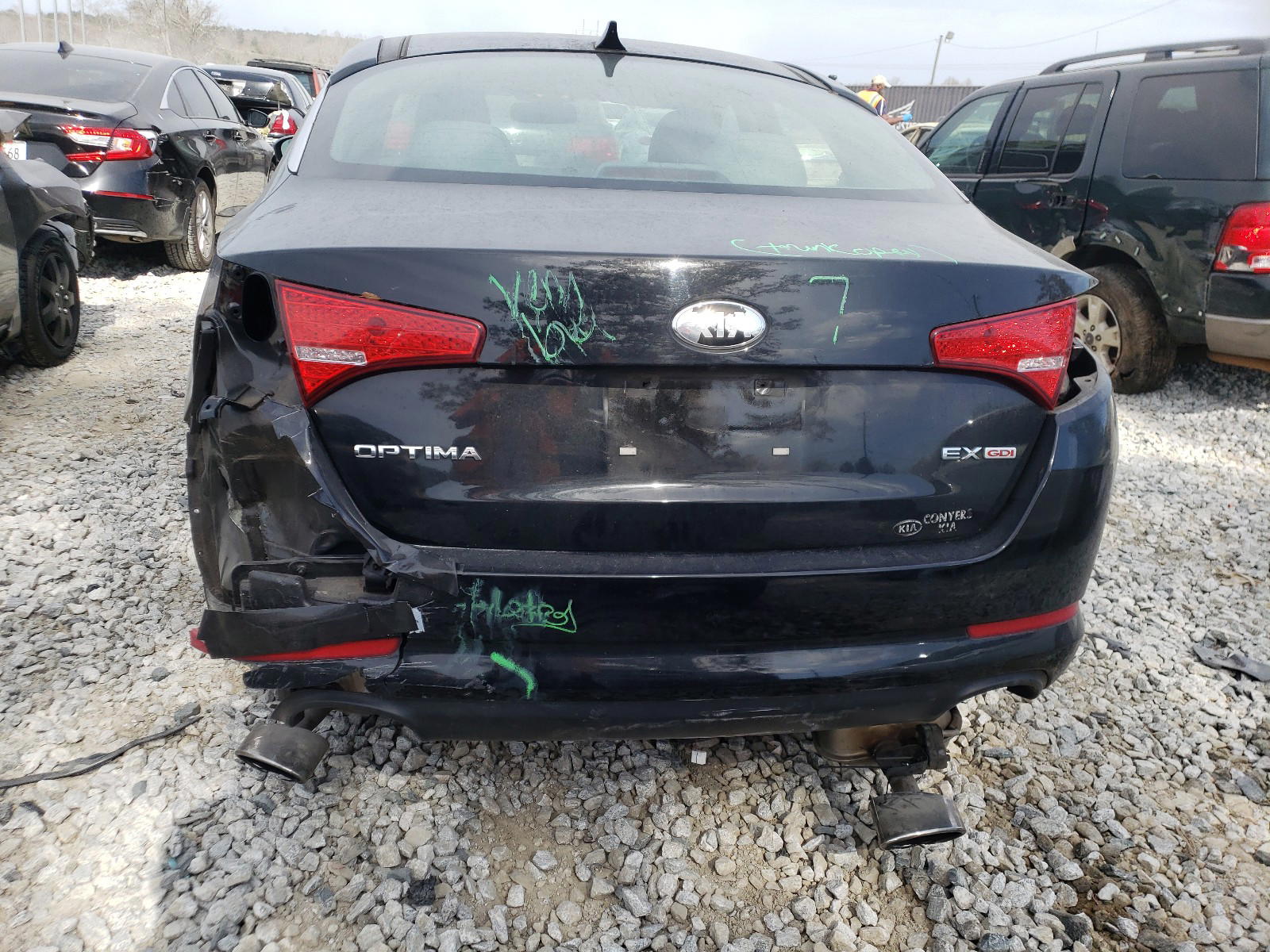 Photo 9 from auction – 2013 KIA OPTIMA EX with VIN 5XXGN4A73DG165595