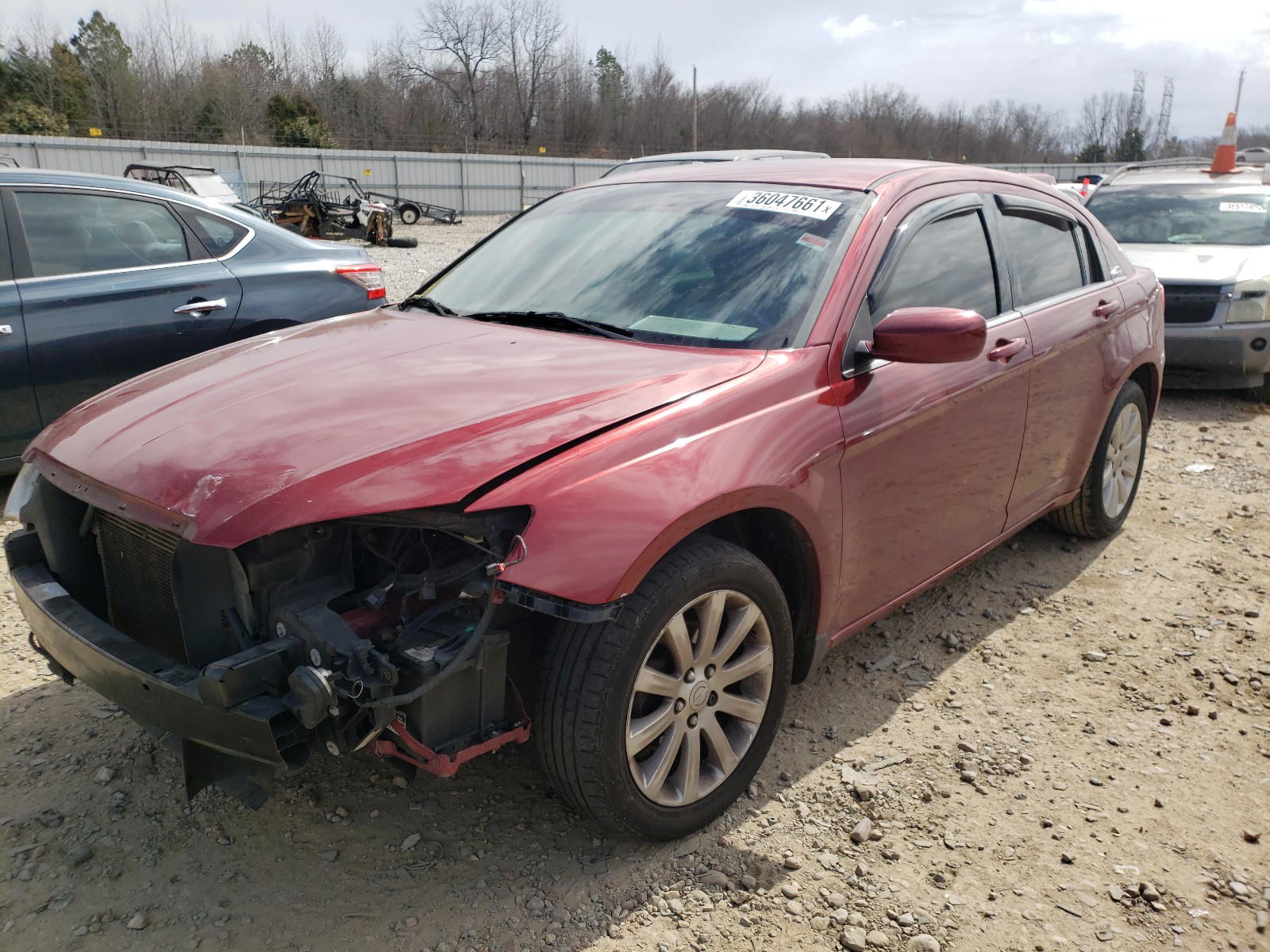 Photo 2 from auction – 2011 CHRYSLER 200 TOURIN with VIN 1C3BC1FB2BN504610