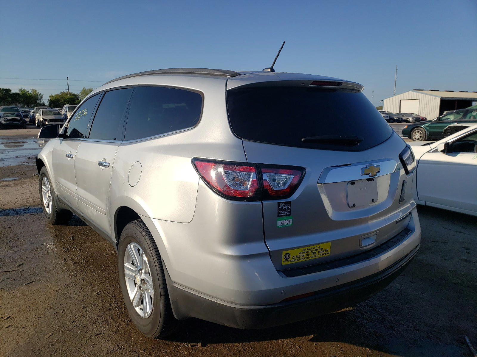 Photo 3 from auction – 2014 CHEVROLET TRAVERSE L with VIN 1GNKRGKD0EJ375810