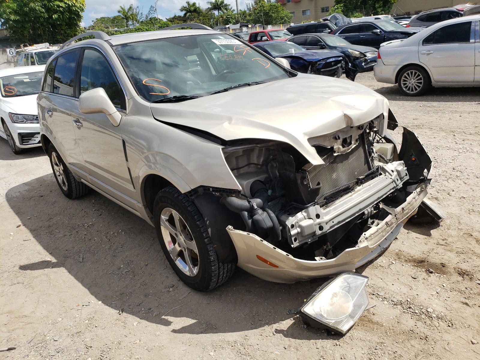 CHEVROLET CAPTIVA SP 2012 with VIN 3GNFL4E54CS537911 - Photo from auction
