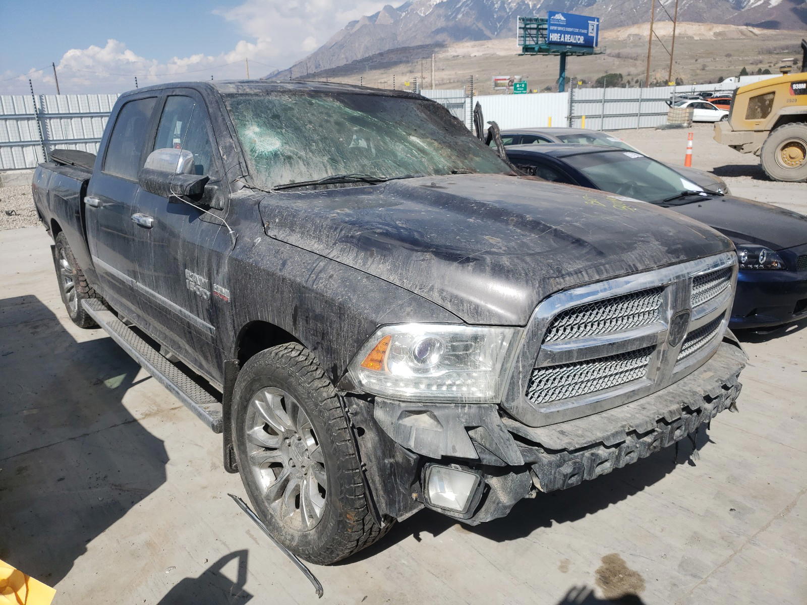 RAM 1500 LONGH 2014 with VIN 1C6RR7WT8ES325523 - Photo from auction