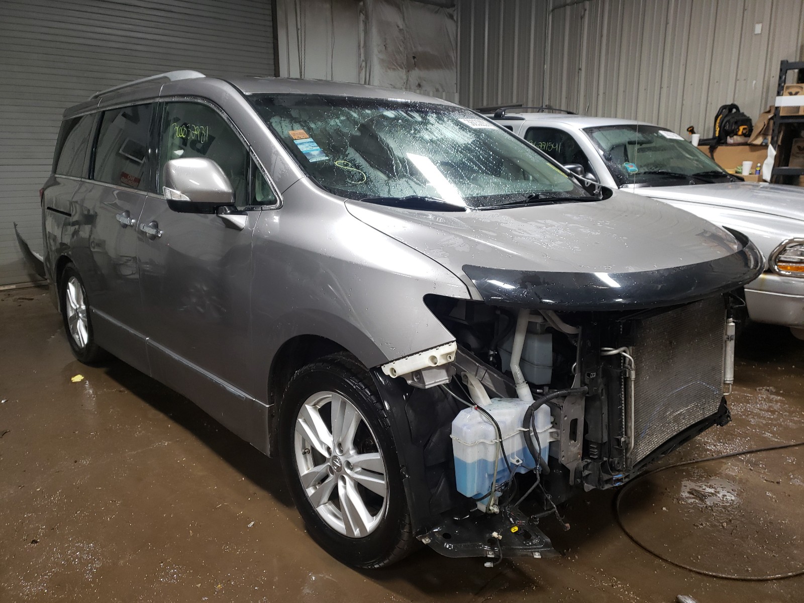 NISSAN QUEST S 2011 with VIN JN8AE2KP1B9005772 - Photo from auction