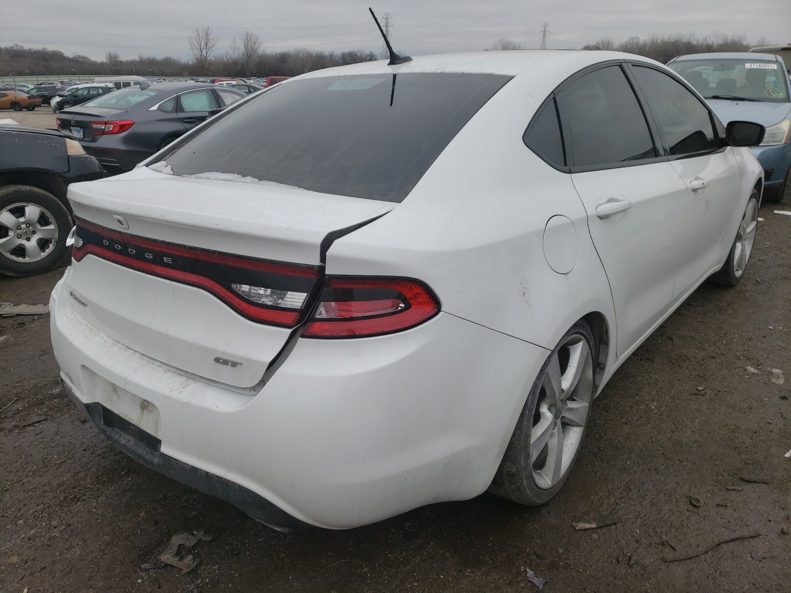 Снимка 4 от търг – 2014 DODGE DART с VIN 1C3CDFEB3ED677594