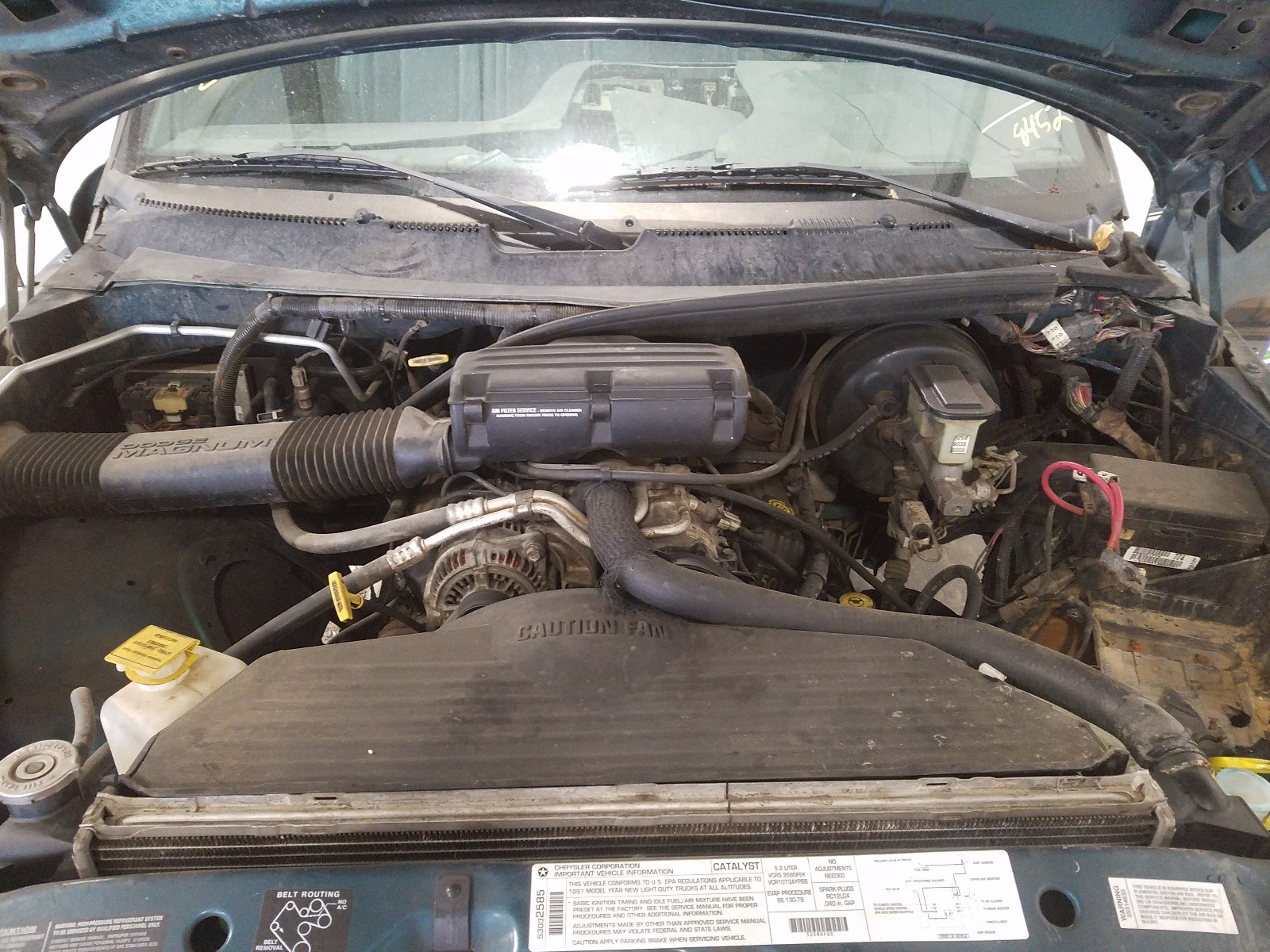 Zdjęcie 7 z aukcji – 1997 DODGE RAM 1500 z VIN 1B7HC16Y8VJ558452