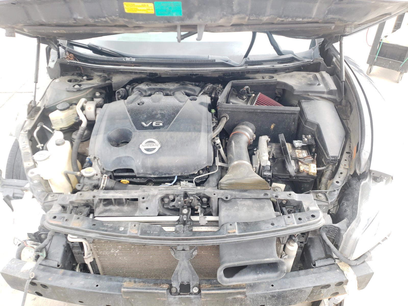 Photo 7 from auction – 2012 NISSAN MAXIMA S with VIN 1N4AA5AP5CC813840
