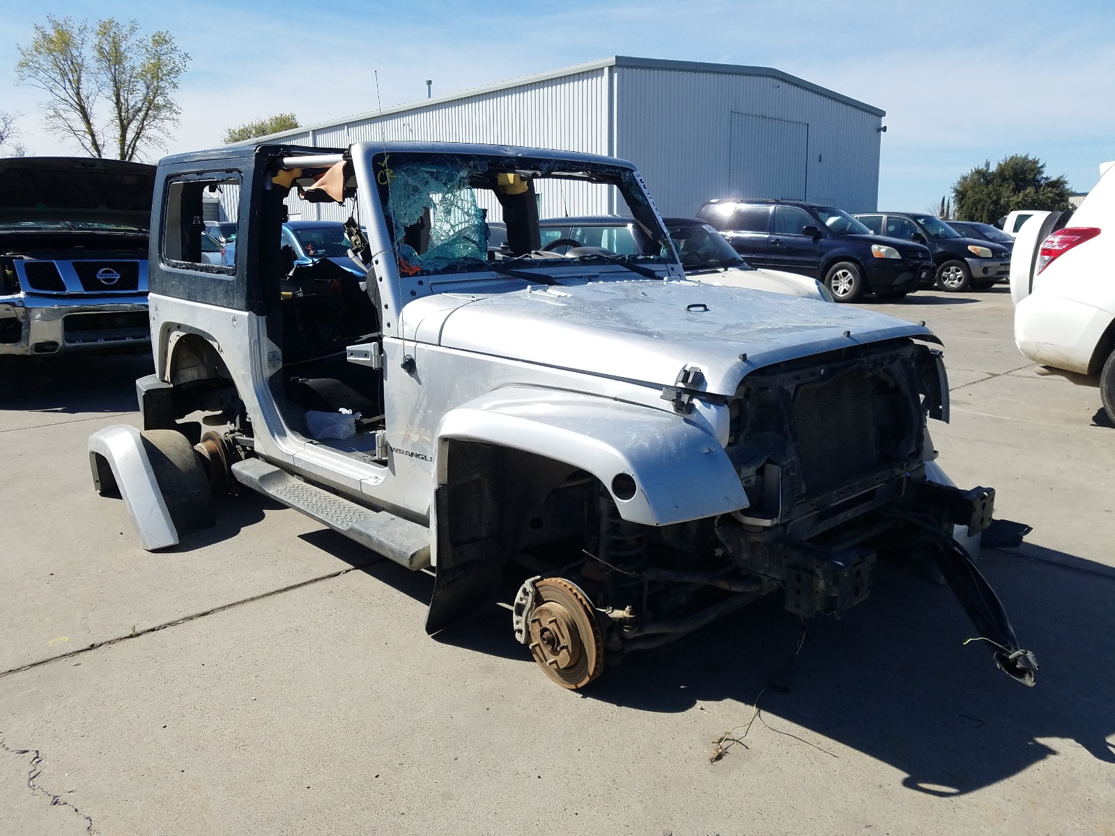 Zdjęcie 1 z aukcji – 2007 JEEP WRANGLER S z VIN 1J4FA54147L225127