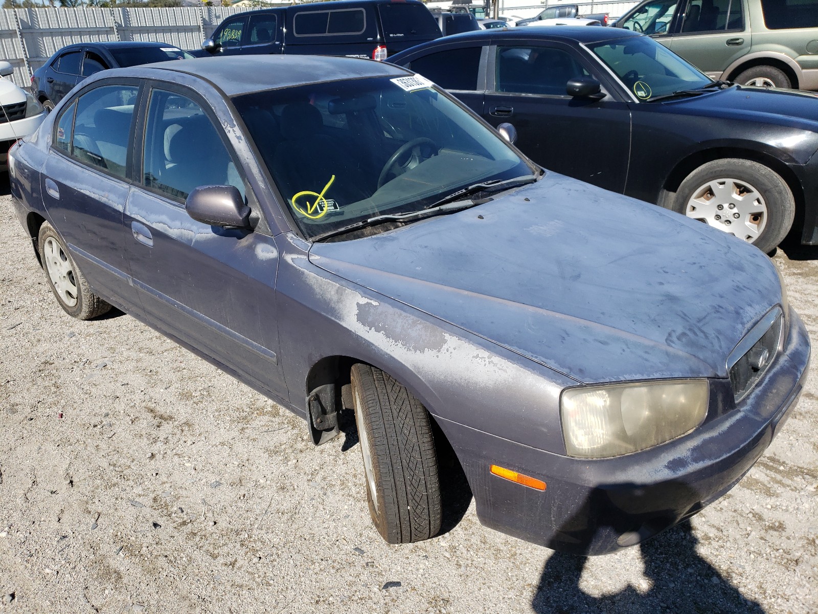 Photo 1 from auction – 2002 HYUNDAI ELANTRA with VIN KMHDN45D32U350977