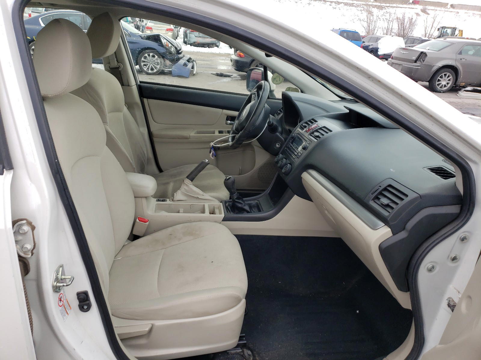 Photo 5 from auction – 2013 SUBARU IMPREZA PR with VIN JF1GJAD60DG022311
