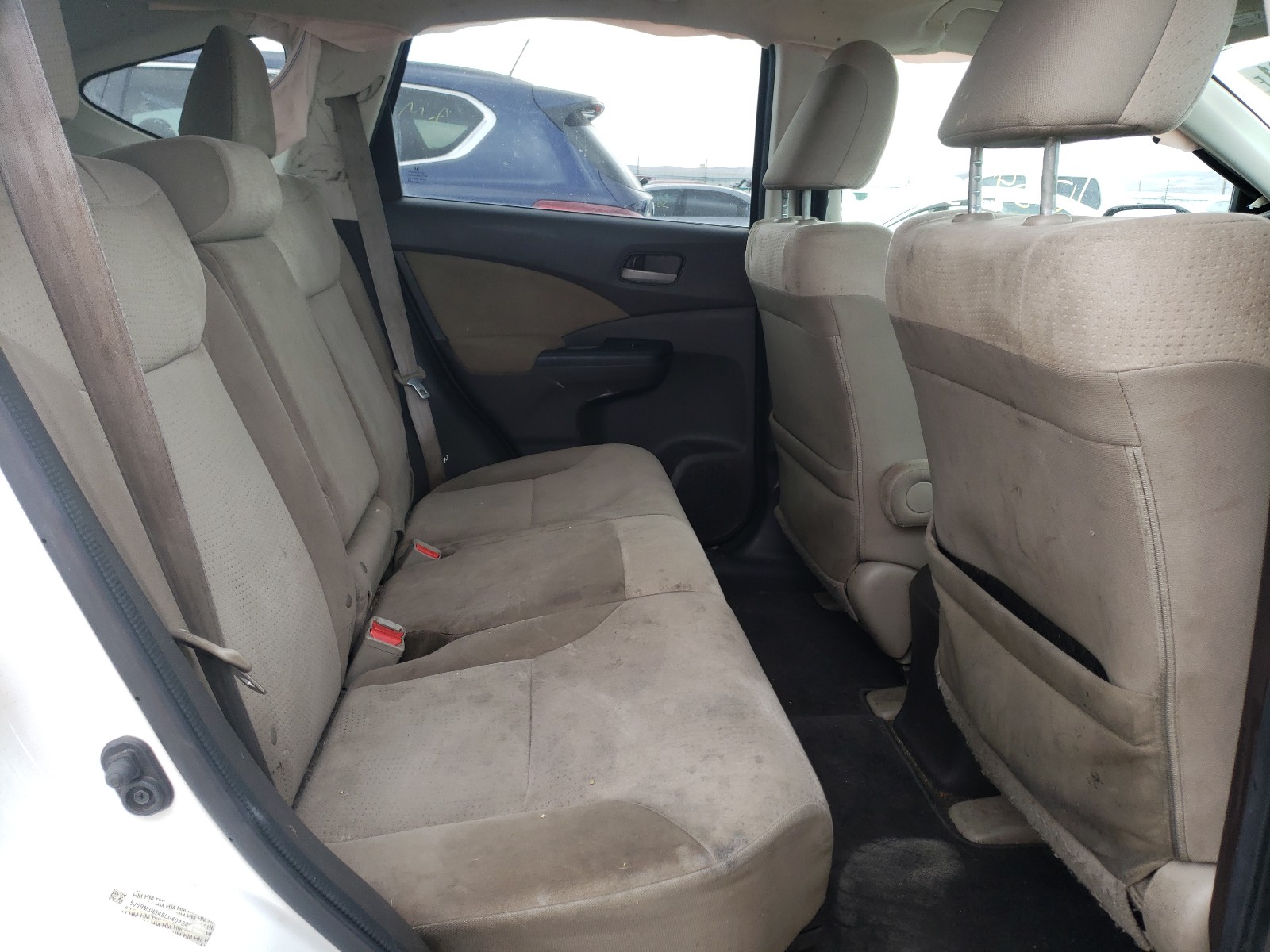 Photo 6 from auction – 2014 HONDA CR-V EX with VIN 5J6RM3H54EL040434
