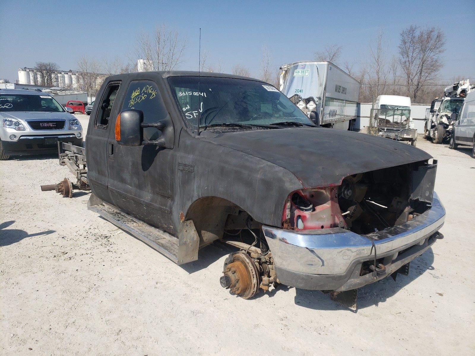 Photo 1 from auction – 2003 FORD F250 SUPER with VIN 1FTNX21P43EC75855