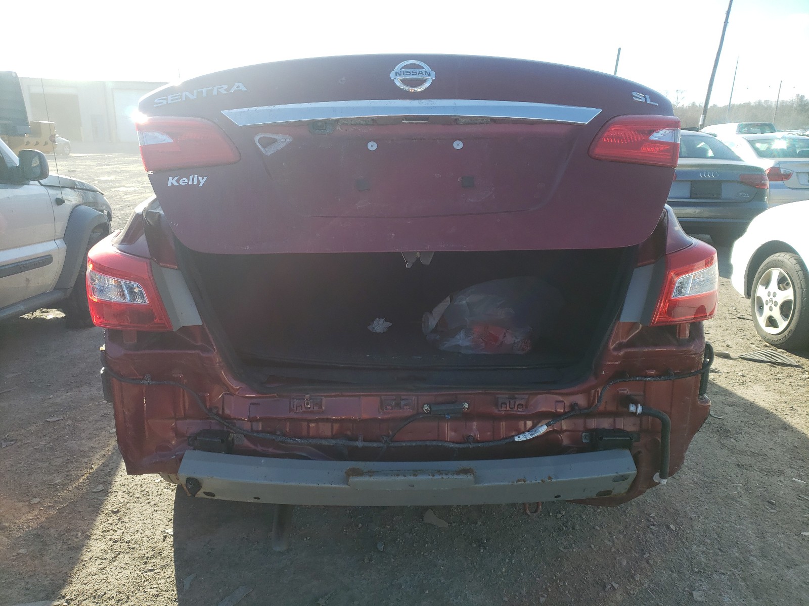 Photo 9 from auction – 2017 NISSAN SENTRA with VIN 3N1AB7AP0HY401264